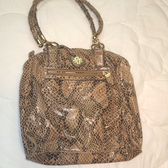 Jessica Simpson python handbag - Picture 1 of 9